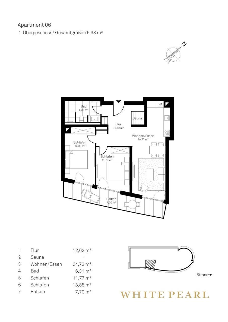 White Pearl Apartment 1.06 Timmendorfer Strand Exterior foto